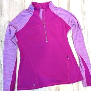 Athleta half zip top